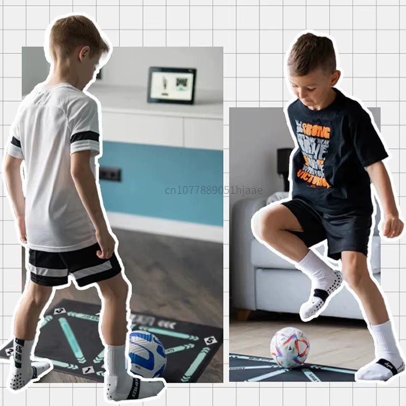 90Cm Football Training Mat Durable Non Slip Foldable Kids Adults Dribble Training Mat Football Training Indoor Ourdoor Equipment - RareFindGifts