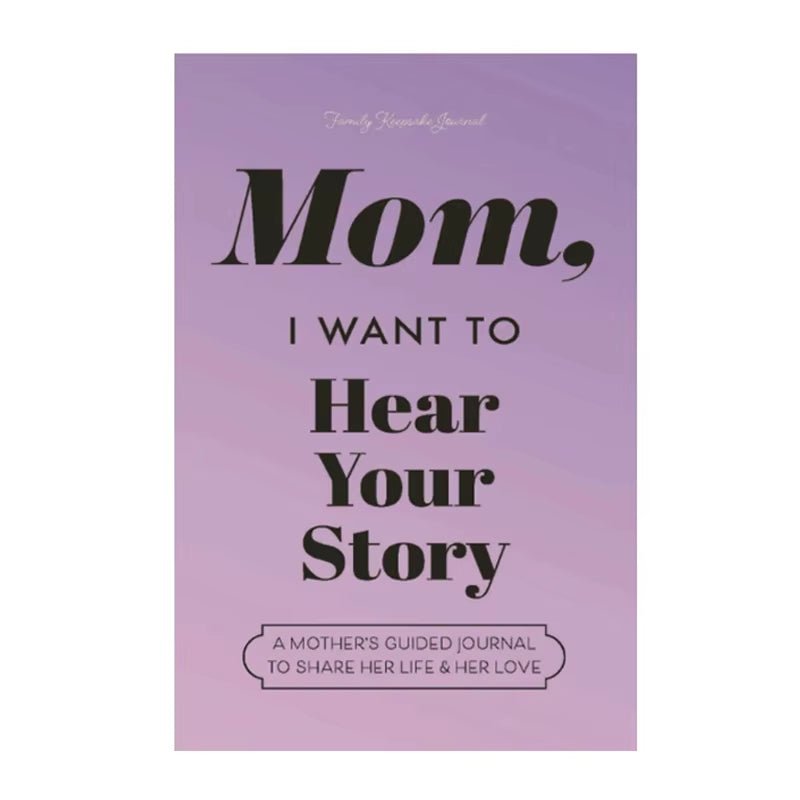 Dad/Mom I Want to Hear Your Story Journal a Father'S Guided Journal Multipurpose Journal Book Portable Notebook School Parents - RareFindGifts