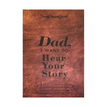 Dad/Mom I Want to Hear Your Story Journal a Father'S Guided Journal Multipurpose Journal Book Portable Notebook School Parents - RareFindGifts